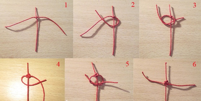 Фотообзор как завязывать узлы на коротких отрезках шнура