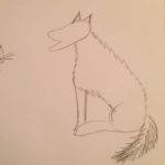 Этап 2 рисования волка