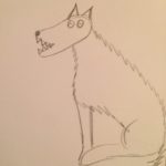 Этап 3 рисования волка