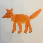 Этап 4 рисования лисы