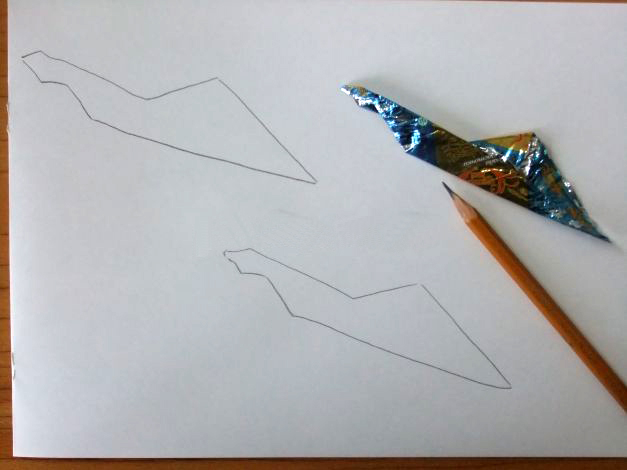 Набросок простым карандашом