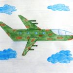 Военный самолет