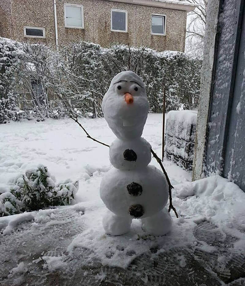 Самые необычные снеговики – удивите гостей загородного участка