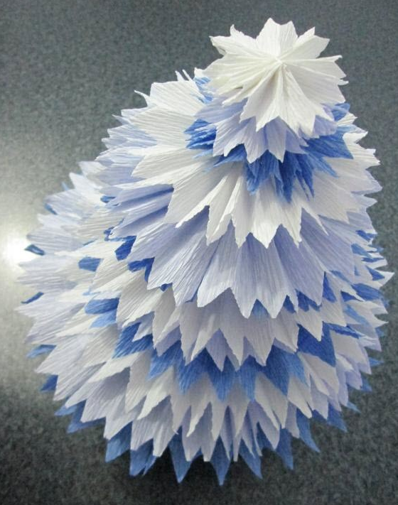 Новогодние поделки оригами